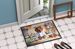 Redbone Coonhound The Chef Doormat Front Door Mat Indoor Outdoor Rugs For Entryway, Non Slip Washable Low Pile, 24H X 36W_maomaolike.com