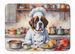 Saint Bernard The Chef Memory Foam Kitchen Mat Machine Washable Anti-Fatigue Mat Cushion Comfort Bath Mat Or Kitchen Rug_maomaolike.com