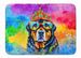 Rottweiler Hippie Dawg Memory Foam Kitchen Mat Machine Washable Anti-Fatigue Mat Cushion Comfort Bath Mat Or Kitchen Rug_maomaolike.com