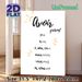 French Verb Conjugation Painting Poster, Minimalist Handwritten Style Poster, Clear "avoir" Present Tense Conjugation Guide, Practical For French_maomaolike.com