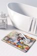 German Shorthaired Pointer The Chef Memory Foam Kitchen Mat Machine Washable Anti-Fatigue Mat Cushion Comfort Bath Mat Or Kitchen Rug_maomaolike.com