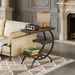 3-Tier End Table, C-Shaped End Table,_maomaolike.com