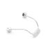 Unisex Saddle nose support for children and adults Eyewear accessories Single-hole screw nose pad Metal jointed support rod_maomaolike.com