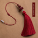 High-end Lotus Peace Cinnabar Pendant New Model For Men And Women Car Rearview Mirror Interior Hanging Ornament Gift_maomaolike.com