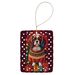 English Toy Spaniel Holiday Christmas Porcelain Ornament Christmas Tree Hanging Decorations For Home Christmas Holiday, Rectangle, Gift, Multicolor_maomaolike.com