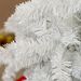 6ft Tall Artificial Christmas Tree, Unlit Xmas Tree With 1000 Branch Tips, Auto Open, Steel Base, Holiday Décor For Home Office, White_maomaolike.com
