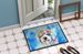 Old English Sheepdog Hippie Dawg Doormat Front Door Mat Indoor Outdoor Rugs For Entryway, Non Slip Washable Low Pile, 24H X 36W_maomaolike.com
