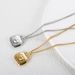 Stainless Steel Heart-shaped Pendant Necklace Metal Waterproof Jewelry For Women_maomaolike.com