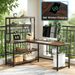 L-Shaped Desk ,Office Desk,Study Writing Table_maomaolike.com