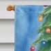 Havanese Christmas Reindeer House Flag Large Porch Sleeve Pole Decorative Outside Yard Banner Artwork Wall Hanging, Polyester, House Size, Multicolor_maomaolike.com