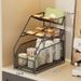 Flower Storage Silk Organizer Desktop Multi-layer Ribbon Holder Home Cake Shop Wrapping Paper Rack_maomaolike.com