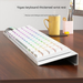 Tilt Heightening Bracket Laptop External Keyboard Rack Invisible Heat Dissipation Office Decoration Tray_maomaolike.com