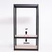 Heavy Duty Clothing Garment Rack, Freestanding Clothing Rack, Portable Closet Wardrobe With 1 Adjustable Wire Shelves 1 Clothe Rod For Hanging Clothes, Black_maomaolike.com