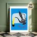 Arabian Dallah Coffee Pot Painting Poster, Vibrant Flat Graphic Style Poster, Traditional Ethnic Design Brings Cultural Ambiance, Ideal For Kitchen_maomaolike.com