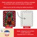 Labrador Retriever Holiday Christmas Porcelain Ornament Christmas Tree Hanging Decorations For Home Christmas Holiday, Rectangle, Gift, Multicolor_maomaolike.com