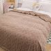 Foreign Trade Taffeta Coral Fleece Student Nap Sofa Cover Gift Blanket Air Conditioning Quilt Wholesale_maomaolike.com