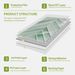 Modern White Peel & Stick Wall Tiles – Waterproof Self-Adhesive Bathroom Backsplash, Easy DIY Installation_maomaolike.com