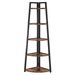 5-Tier Corner Shelf,Tall Corner Ladder Shelf Small Bookshelf_maomaolike.com