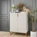 Modern Shoe Cabinet With Doors, 5-Tier Modern Shoe Rack Organizer_maomaolike.com