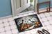 Dinosaurs Spooky Halloween Doormat Front Door Mat Indoor Outdoor Rugs For Entryway, Non Slip Washable Low Pile, 24H X 36W_maomaolike.com