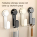 Youyoujia Pot Lid No-Drill Wall-Mounted Holder Kitchen Storage Rack Chopstick Tube Knife Organizer_maomaolike.com
