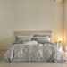 American Tencel Cotton Brushed Four-Piece Set Retro Style Printed Light Luxury High-End Feel Duvet Cover Thickened Bedding_maomaolike.com