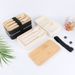 Wheat Straw Portable Lunch Box Office Worker Student Large Capacity Sealed Double Layer Bento Box Lunch Box Lunch Box_maomaolike.com
