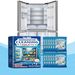 Jue-Fish Refrigerator Cleaning Effervescent Tablet Kitchen Refrigerator Cleaning Anti-Oil Anti-Odor Multi-Purpose Cleaning Tablet_maomaolike.com