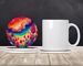 Colorful Celosia Large Sandstone Coasters Pack Of 4 Absorbent Round Coasters Decor Gifts For Men Or Women, 4 In, Multicolor_maomaolike.com
