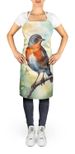 Michigan American Robin Apron Cooking Kitchen Server Baking Crafts Gardening For Adult Women Men, Unisex, Large, Multicolor_maomaolike.com