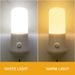 LED Light White EU /USPush Button Switch Wall Socket Bedroom Bedside Lamp Baby Room Corridor Home Decor Night Lights_maomaolike.com