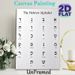 Alphabet Chart Painting Poster, Minimalist Clean-layout Character Poster, Informative Language Learning Decor Suitable For Study Room, Home Office_maomaolike.com