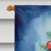 Tibetan Spaniel Christmas Reindeer House Flag Large Porch Sleeve Pole Decorative Outside Yard Banner Artwork Wall Hanging, Polyester, House Size, Multicolor_maomaolike.com