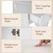 Makeup Vanity Desk With Mirror And Lights Dressing Table And Stool Set_maomaolike.com
