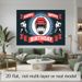Ice Hockey Birthday Party Banner - 2D Flat Polyester Backdrop, Wall Hanging Photo Props, Hockey Theme Party Decor_maomaolike.com