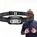 High Brightness Headlamp Long Battery Life Fishing Special Ultra-light Sensor LED Rechargeable Portable Head-mounted_maomaolike.com