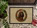 Boykin Spaniel Christmas Flowers Doormat Front Door Mat Indoor Outdoor Rugs For Entryway, Non Slip Washable Low Pile, 24H X 36W_maomaolike.com