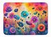 Anemones In Color Memory Foam Kitchen Mat Machine Washable Anti-Fatigue Mat Cushion Comfort Bath Mat Or Kitchen Rug_maomaolike.com