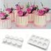 1pc 3D Silicone Molds for Baking Mousse Cakes, Brownies, and Pastries - 8 High Tube Cavities for Perfect Desserts and Cake Decorating_maomaolike.com