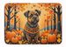 Border Terrier Fall Memory Foam Kitchen Mat Machine Washable Anti-Fatigue Mat Cushion Comfort Bath Mat Or Kitchen Rug_maomaolike.com