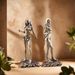 Catwalk Handheld Piece Clothing Underwear Display Brass Beauty Model Desktop Office Small Ornament_maomaolike.com