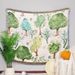 Camping Blanket Moisture Proof Picnic Mat Jacquard Tapestry Ins Style Sofa Towel Line Blanket Multifunctional Sofa Blanket_maomaolike.com