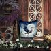 Blue Heron Under The Moonlight Throw Pillow Machine Washable, Indoor Outdoor Decorative Pillow For Couch, Bed Or Patio, 18Hx18W_maomaolike.com