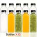 10pcsPlastic Juice Botts Long-Lasting, Spill-Proof, Milk, More - Easy Caning And Refilling Car Water Bott_maomaolike.com