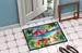 Hawaii Hawaiian Hibiscus In Watercolor Doormat Front Door Mat Indoor Outdoor Rugs For Entryway, Non Slip Washable Low Pile, 24H X 36W_maomaolike.com
