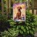 Vizsla Happy Birthday Garden Flag Mailbox Flag Decorative Yard Flag Banner Outside Patio Artwork Yard Flower Beds, Garden Size, Multicolor_maomaolike.com