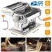 Pasta Maker Roller Machine Fettuccine Noodle Maker 9 Thickness Settings Stainless Steel_maomaolike.com