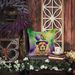 Cocker Spaniel King Of Mardi Gras Throw Pillow Machine Washable, Indoor Outdoor Decorative Pillow For Couch, Bed Or Patio, 14Hx14W_maomaolike.com