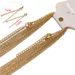 10pcs 45+5cm Gold Color Stainless Steel Link In Bulk Necklaces Fashion Jewelry Adjustable Chains Wholesale Chokers DIY_maomaolike.com