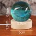 Glowing Nezha Crystal Ball Magic Pill Spirit Pearl Ornament Creative Anime Peripheral With Base Night Light Birthday Gift_maomaolike.com
